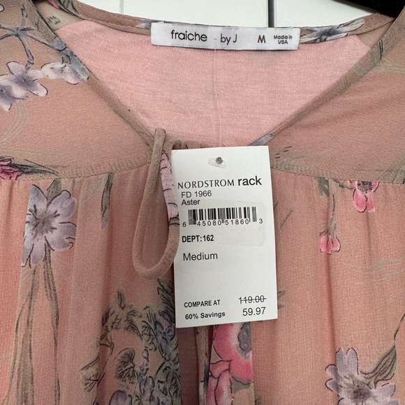 Fraiche by J Long Sleeved Floral Romper - Picture 5 of 5